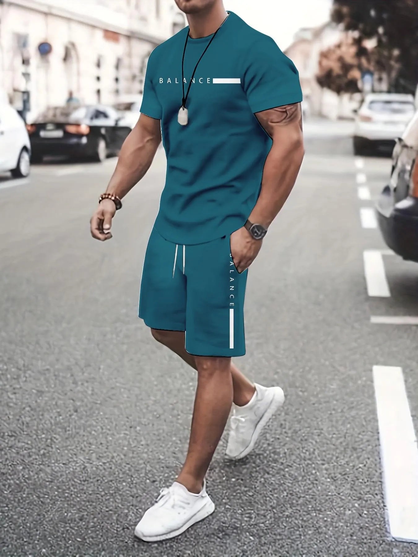 Men's 2-Piece Gradient Set