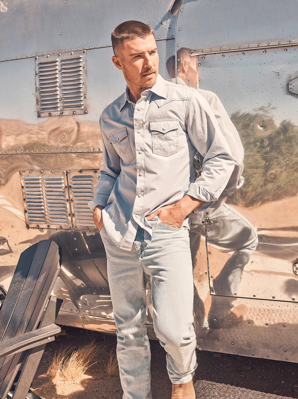 Men's Western Style Cowboy Cut Jeans