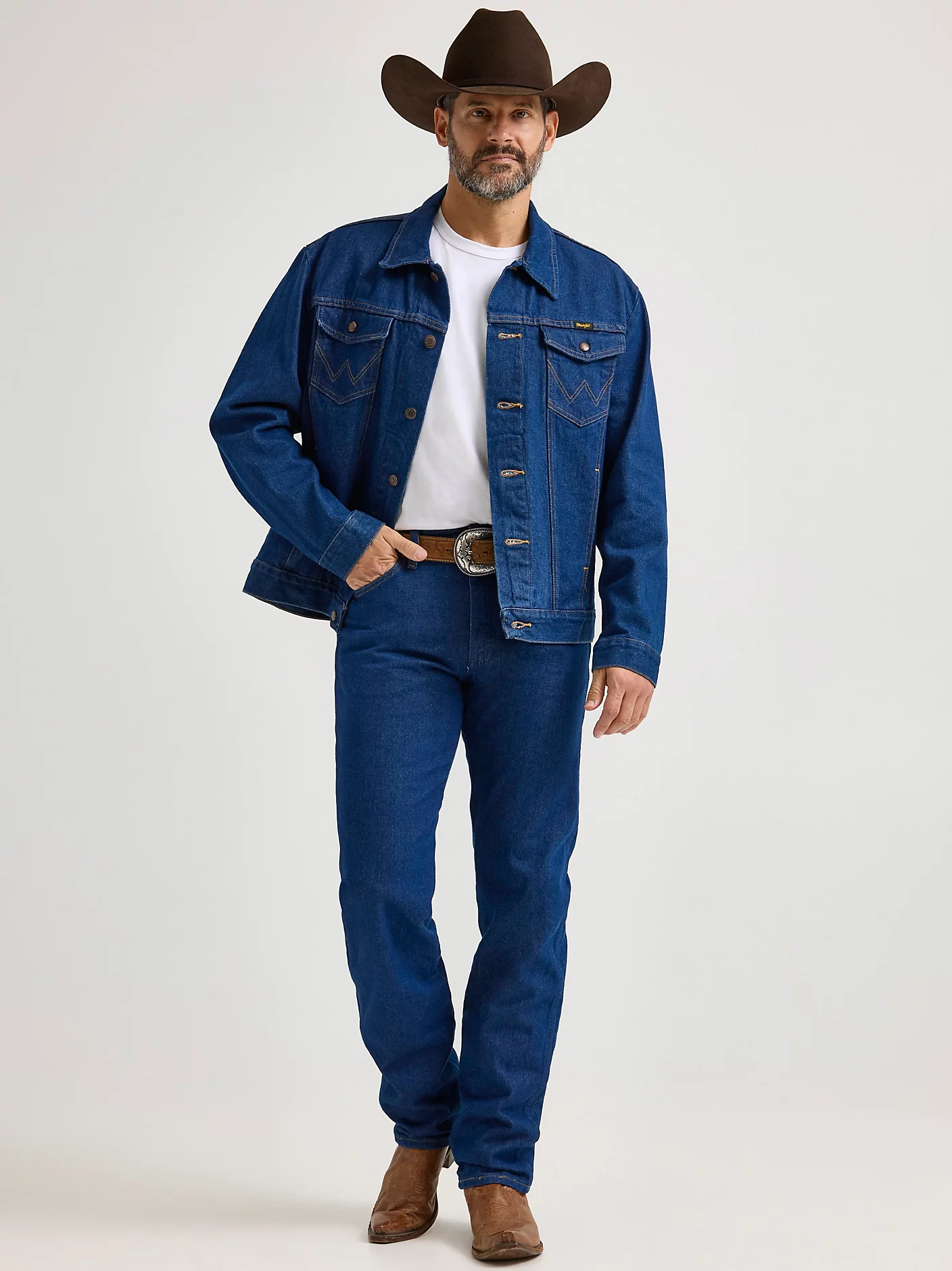 Men's Western Style Cowboy Cut Jeans