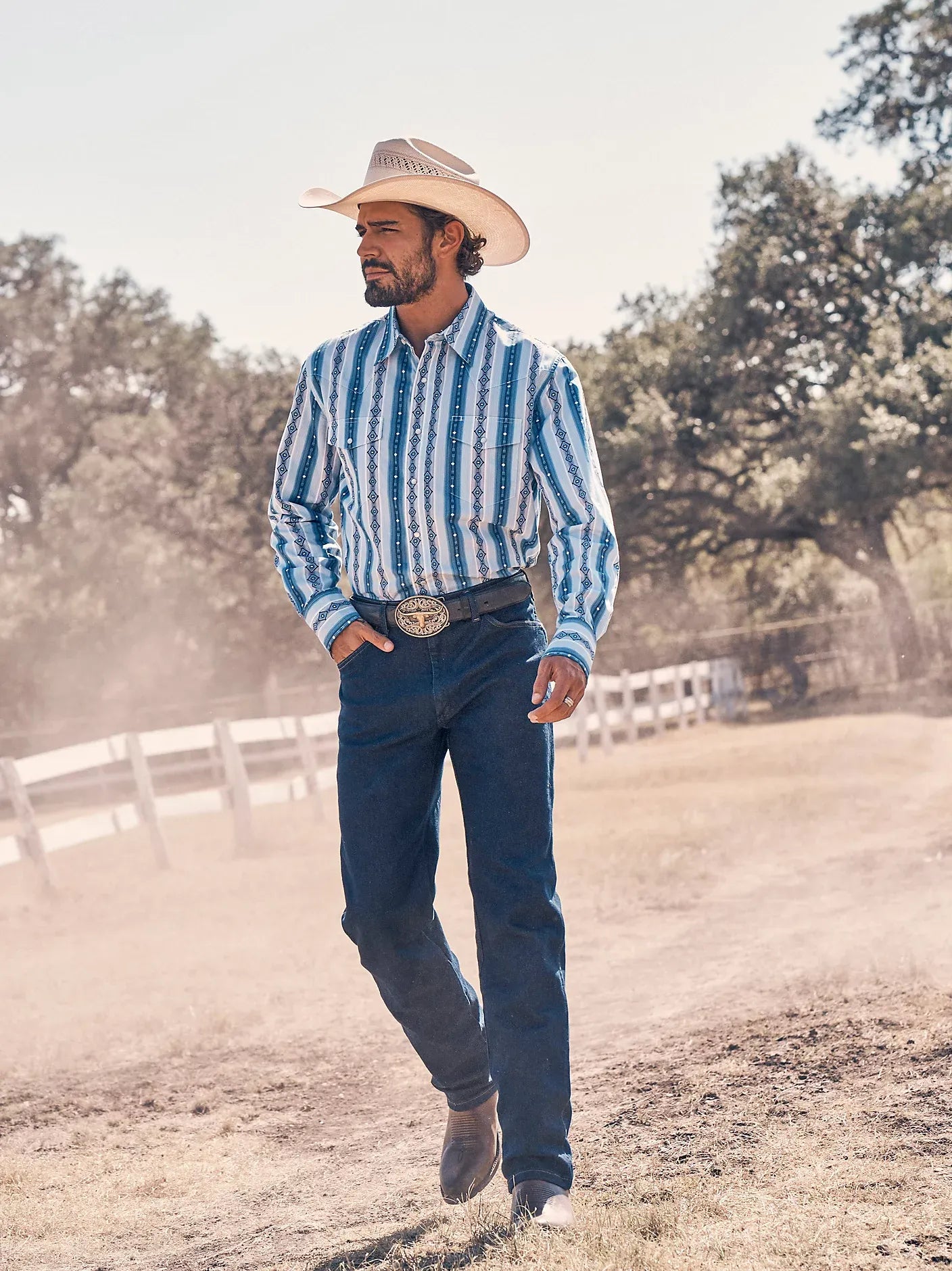 Men's Western Style Cowboy Cut Jeans